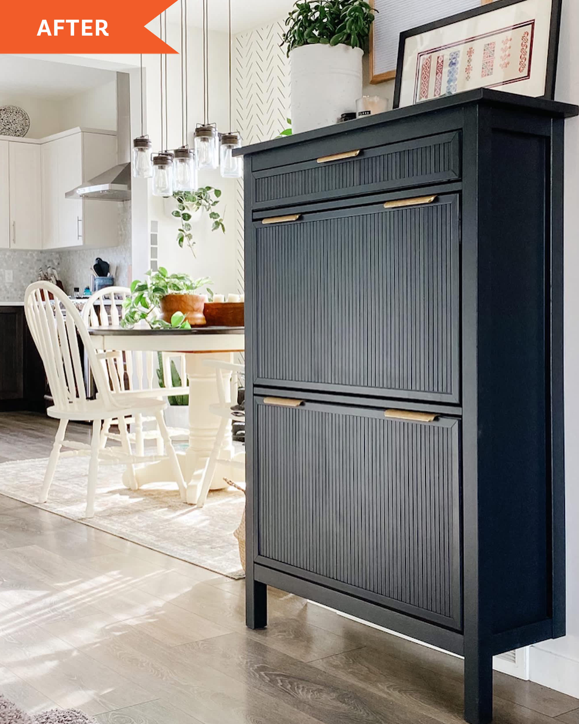 130 IKEA HEMNES Flip with Fluting Before and After Photos Apartment Therapy
